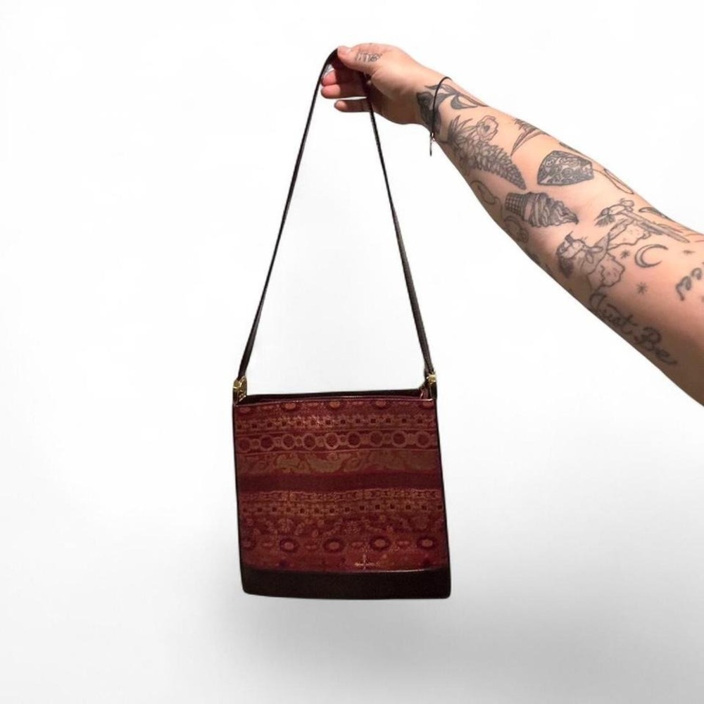 Vintage genuine leather Calja bag